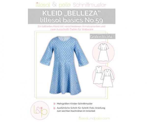 Papierschnittmuster - Kleid Belleza No. 59 - Kinder - Lillesol & Pelle
